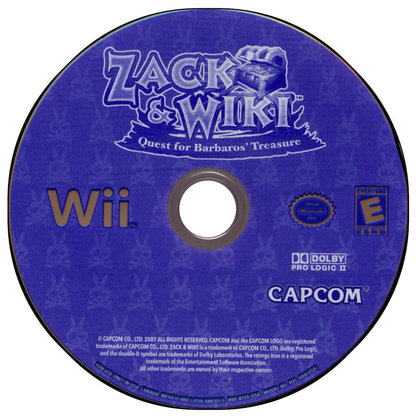 Zack & Wiki: Quest for Barbaro's Treasure - Wii