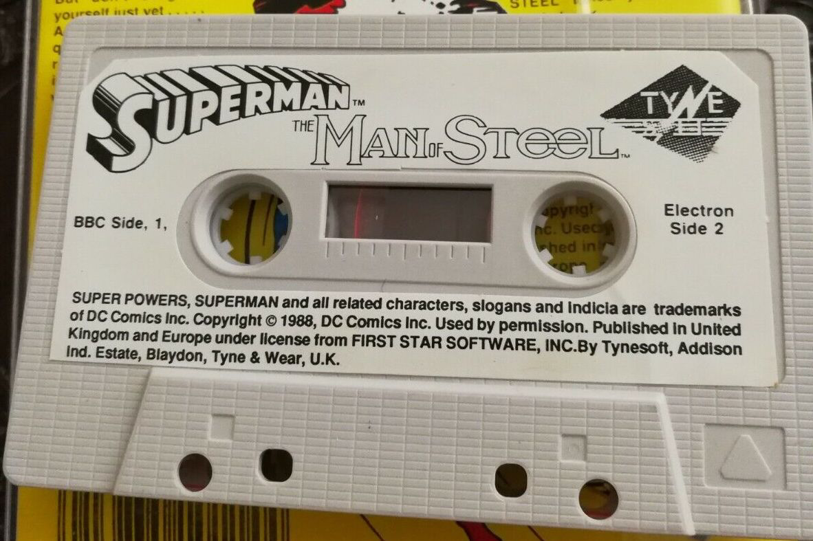 Superman Man of Steel - Commodore 64