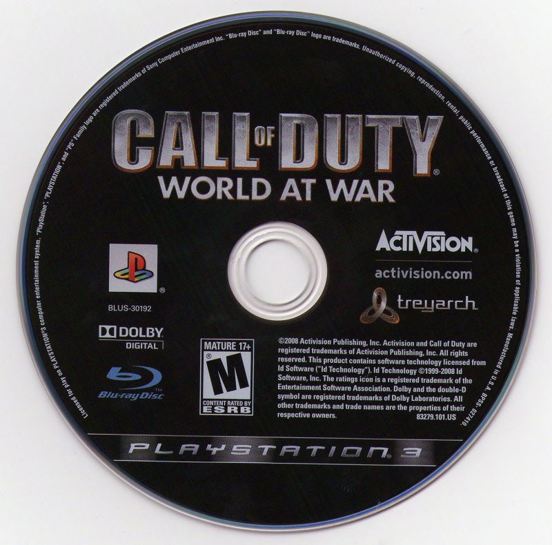 Call of Duty: World at War - PS3