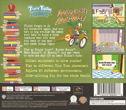 Tiny Toon Adventures: Plucky's Big Adventure - PS1