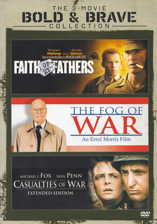 Casualties Of War / Faith Of My Fathers / The Fog Of War: Eleven Lessons From The Life Of Robert S. McNamara - DVD