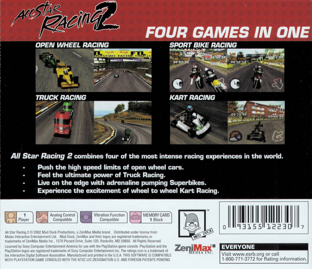 All-Star Racing 2 - PS1