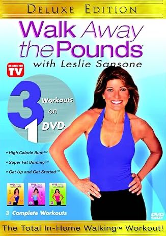 Leslie Sansone Walk Away The Pounds: Get Up And Get Started / High Calorie Burn / Super Fat Burning - DVD