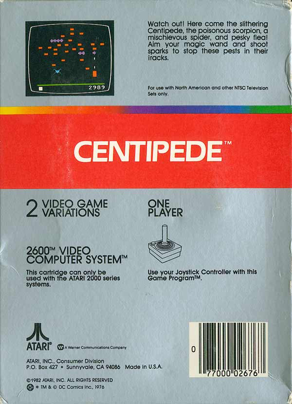 Centipede - Atari 2600