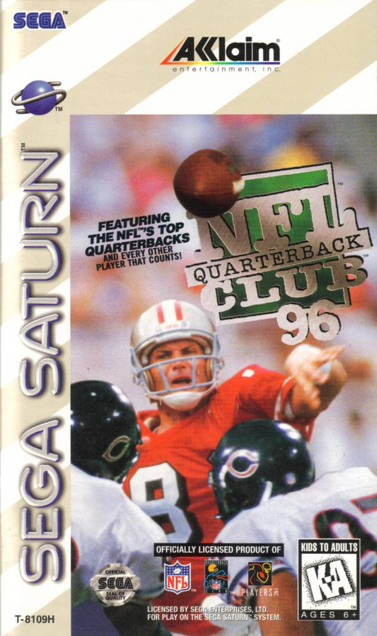 NFL Quarterback Club '96 - Sega Saturn