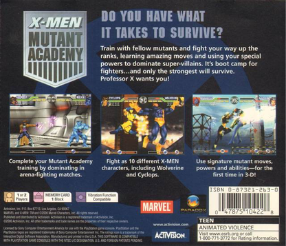 X-Men: Mutant Academy - PS1