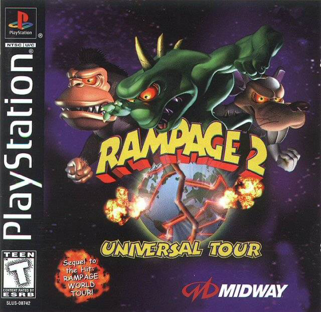 Rampage 2: Universal Tour - PS1