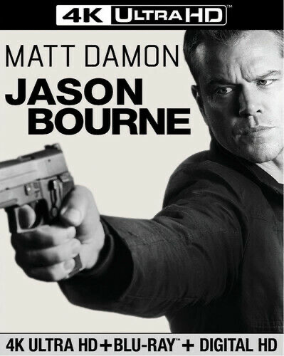 Jason Bourne - 4K Blu-ray Adventure 2016 PG-13