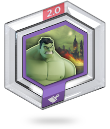 Hexagonal Power Disc | World War Hulk Sky - Disney Infinity 2.0