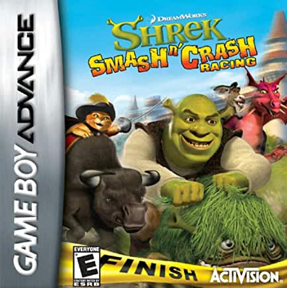 Shrek Smash and Crash Racing - Game Boy Advance