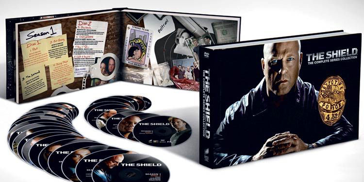 Shield (Sony Pcitures): The Complete 1st - 7th Seasons: The Complete Collection - DVD