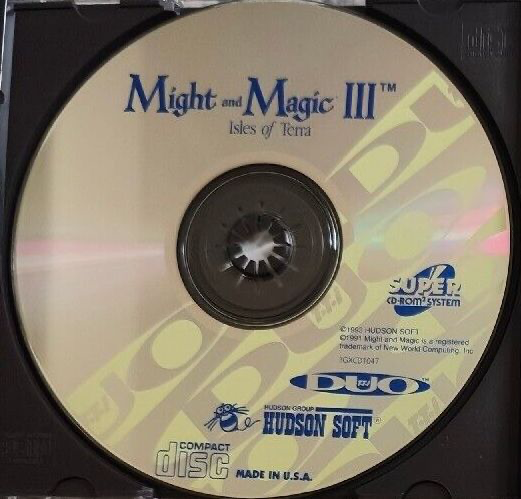 Might and Magic III: Isles of Terra - NEC Turbo Duo