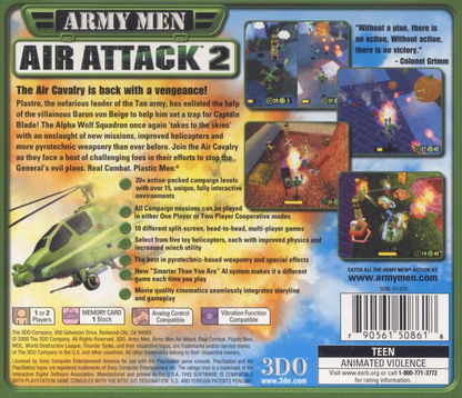Army Men: Air Attack 2 - PS1