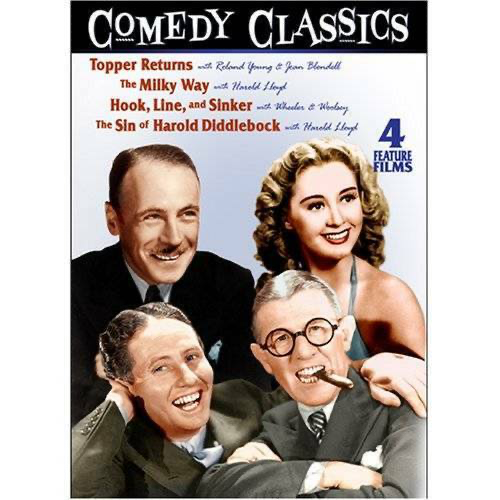 Comedy Classics, Vol. 1: Topper Returns / The Milky Way / Hook, Line, And Sinker / The Sin Of Harold Diddlebock - DVD