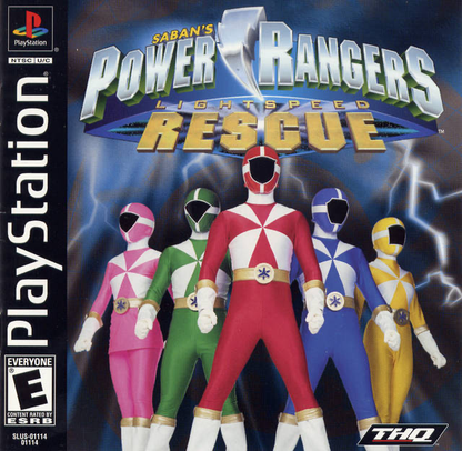 Power Rangers: Lightspeed Rescue - PS1