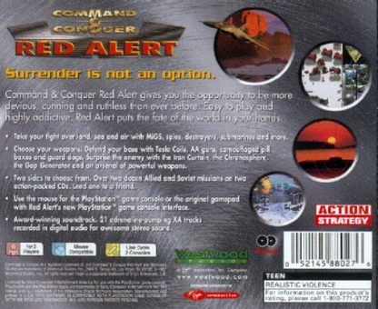 Command and Conquer: Red Alert - PS1