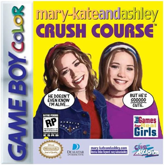 Mary Kate and Ashley Crush Course - Game Boy Color