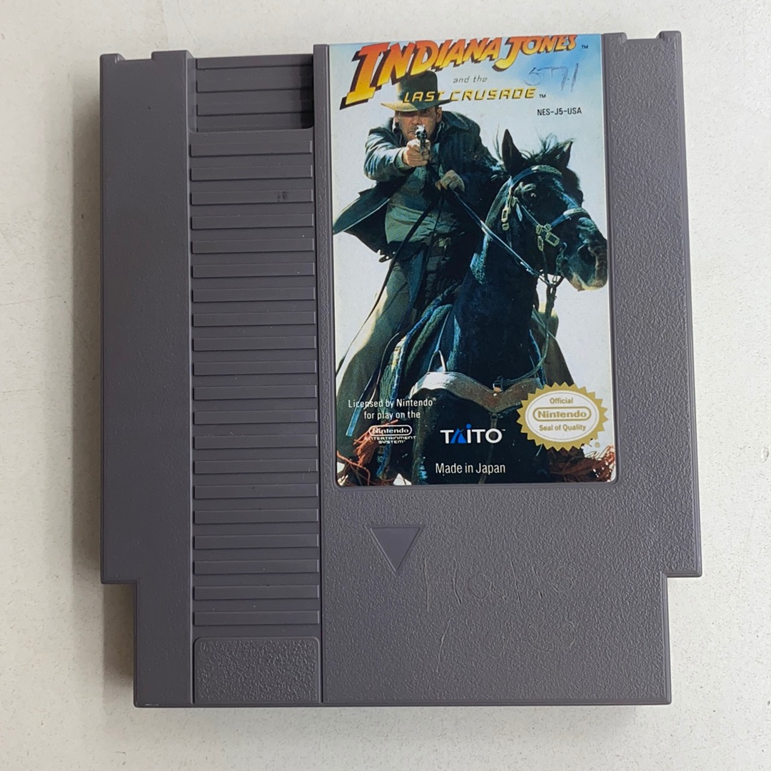 Indiana Jones and the Last Crusade (Taito) Used NES Games