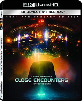 Close Encounters of the Third Kind - 40th Anniversary Edition - 4K Blu-ray SciFi 1977 PG