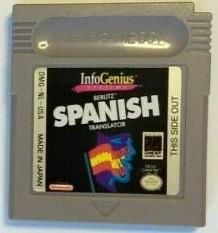 Infogenius Spanish Language Translator - Game Boy