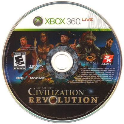 Civilization Revolution - Xbox 360