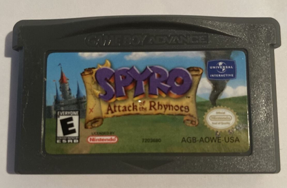 Spyro Attack of the Rhynocs - Game Boy Advance