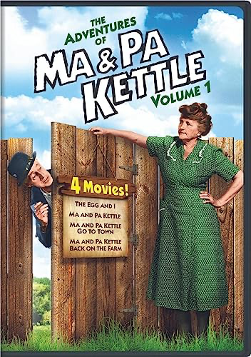 Adventures Of Ma & Pa Kettle, Vol. 1: The Egg And I / The Further Adventures ... / Go To Town / Back On The Farm - DVD