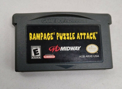 Rampage Puzzle Attack - Game Boy Advance