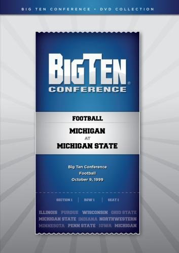 1999 Big Ten Football Regular Season Game: Michigan At Michigan State - DVD