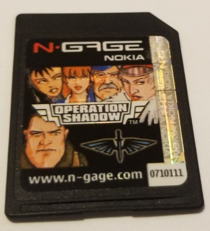 Operation Shadow - Nokia N Gage