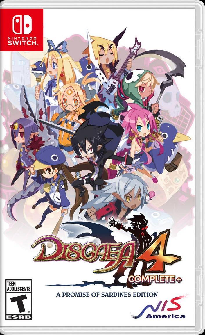 Disgaea 4 Complete + - A Promise of Sardines Edition - Switch
