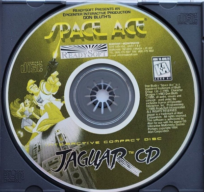 CD Space Ace - Atari Jaguar