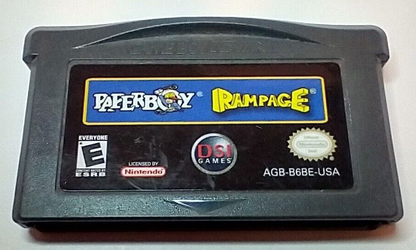 Paperboy Rampage Double Pak - Game Boy Advance