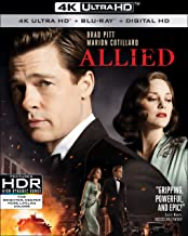 Allied - 4K Blu-ray Action/Adventure 2016 R