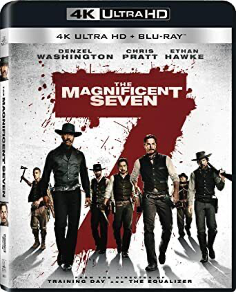 Magnificent Seven - 4K Blu-ray Western 2016 PG-13