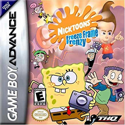 Nicktoons Freeze Frame Frenzy - Game Boy Advance