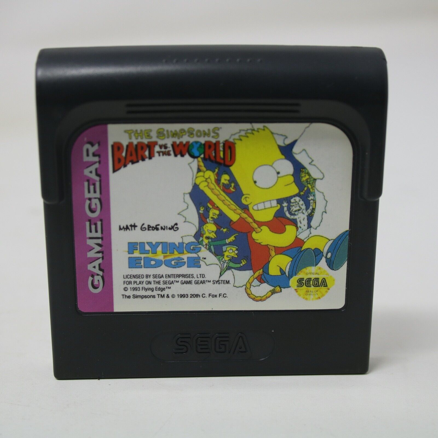 Simpsons Bart vs the World, The - Game Gear
