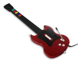 Guitar Wired Guitar Hero Controller | SG Red Red Octane - PS2