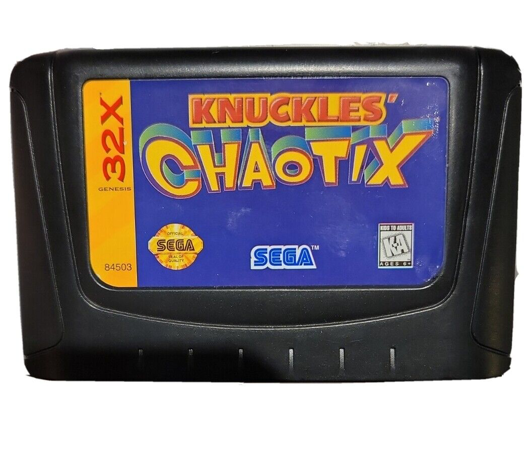 Knuckles Chaotix - 32X