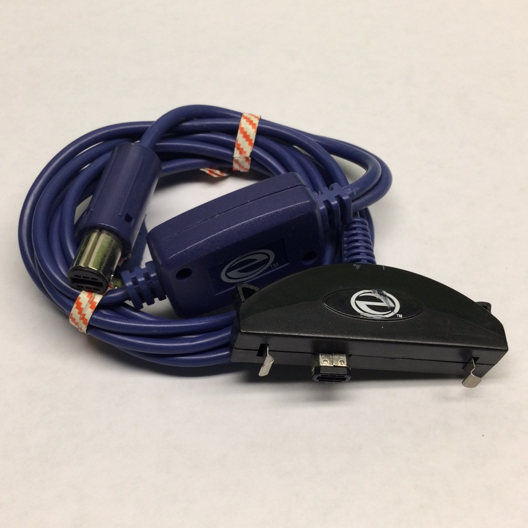 Gameboy Advance Link Cable GBA to GBA and GBA to GC S brand Purple/Black - Gamecube