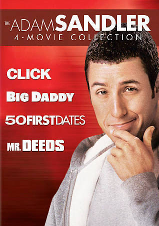 Adam Sandler 4-Movie Collection: Click / Big Daddy / 50 First Dates / Mr. Deeds - DVD