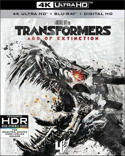 Transformers: Age Of Extinction - 4K Blu-ray Action/Adventure 2014 PG-13