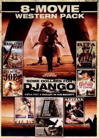 8-Movie Spaghetti Western Collection, Vol. 2: Massacre Time / Some Dollars For Django / Little Rita / Light The Fuse: ... / ... - DVD