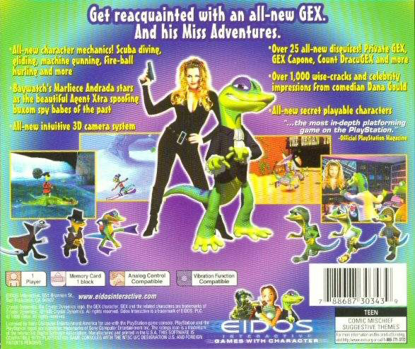 Gex 3: Deep Cover Gecko - PS1