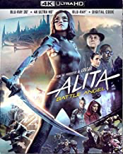 Alita: Battle Angel - 4K Blu-ray SciFi 2019 PG-13