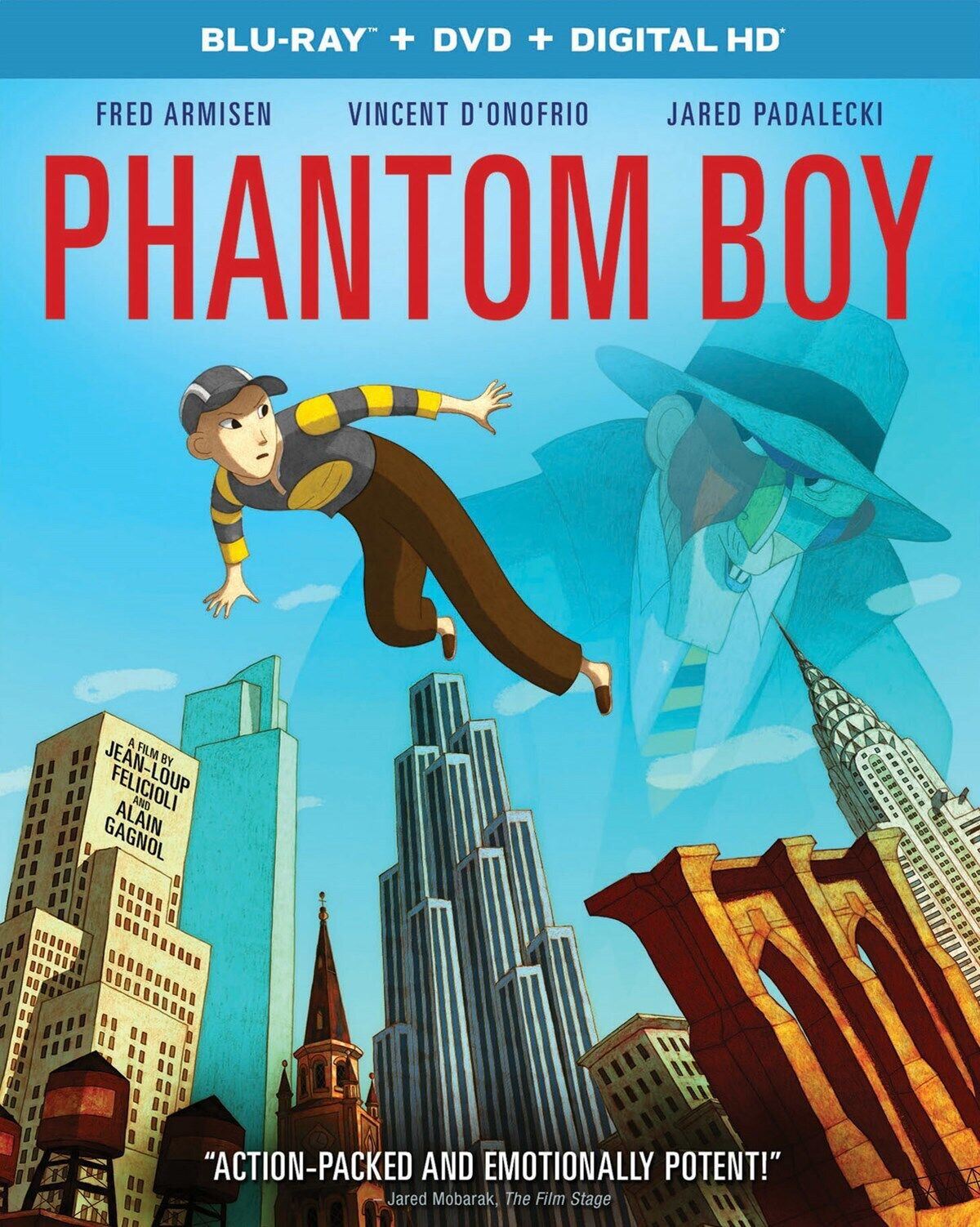 Phantom Boy - Blu-ray Animation 2015 PG