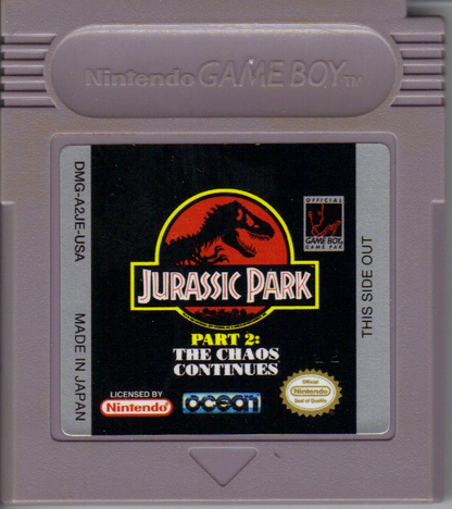 Jurassic Park Part 2: The Chaos Continues - Game Boy