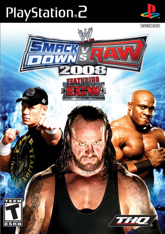 WWE SmackDown vs. Raw 2008 - PS2