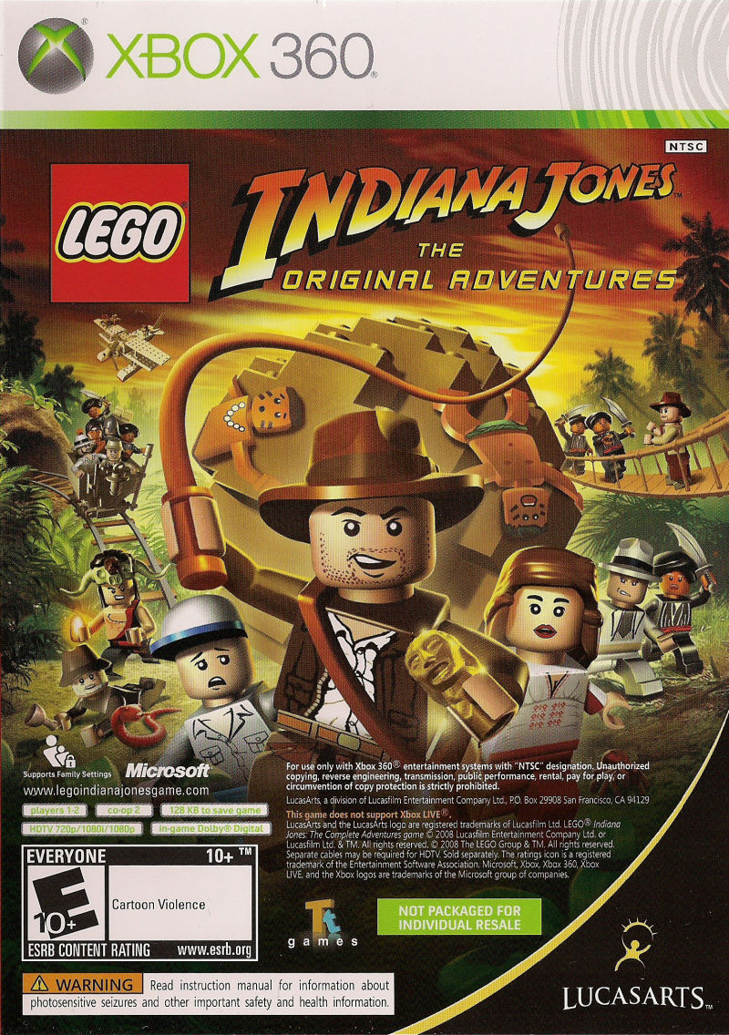 LEGO Indiana Jones + Kung Fu Panda Double Pack - Xbox 360