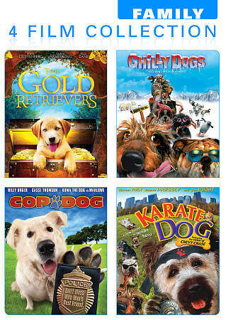 Canine Capers: The Golden Retrievers / Chilly Dogs / Cop Dog / Karate Dog - DVD